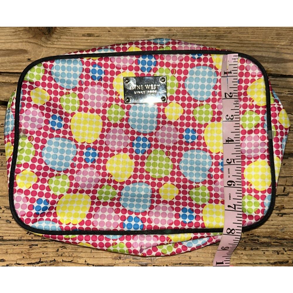 Nine West Large Multicolored Cosmetic Bag - Picture 4 of 5